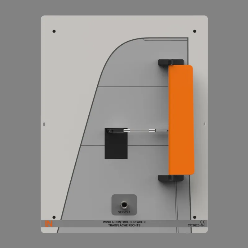 Function module: wing with control surface